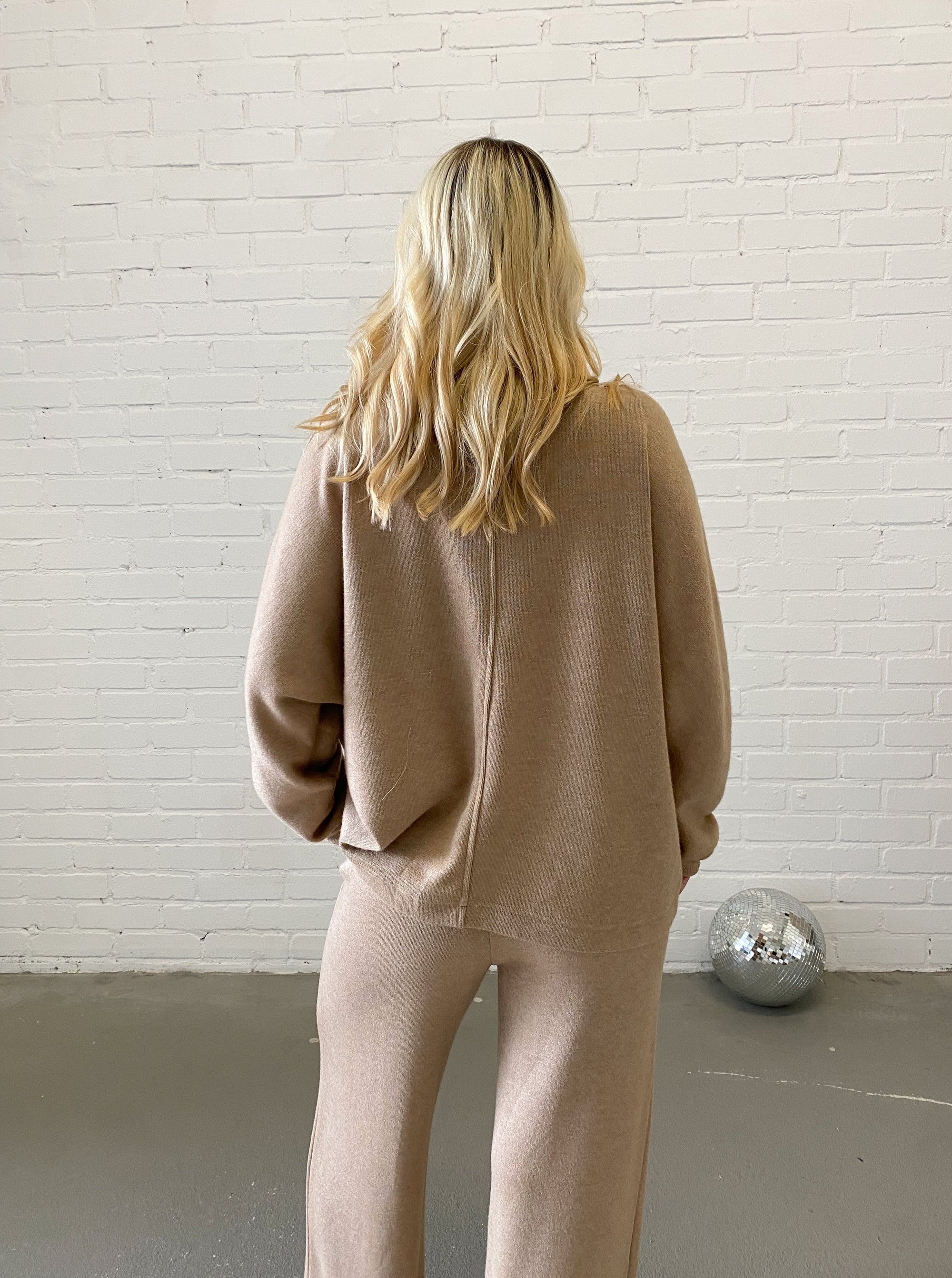 Comfy Day Pullover, camel