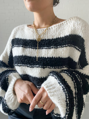 Casual Stripes Pullover
