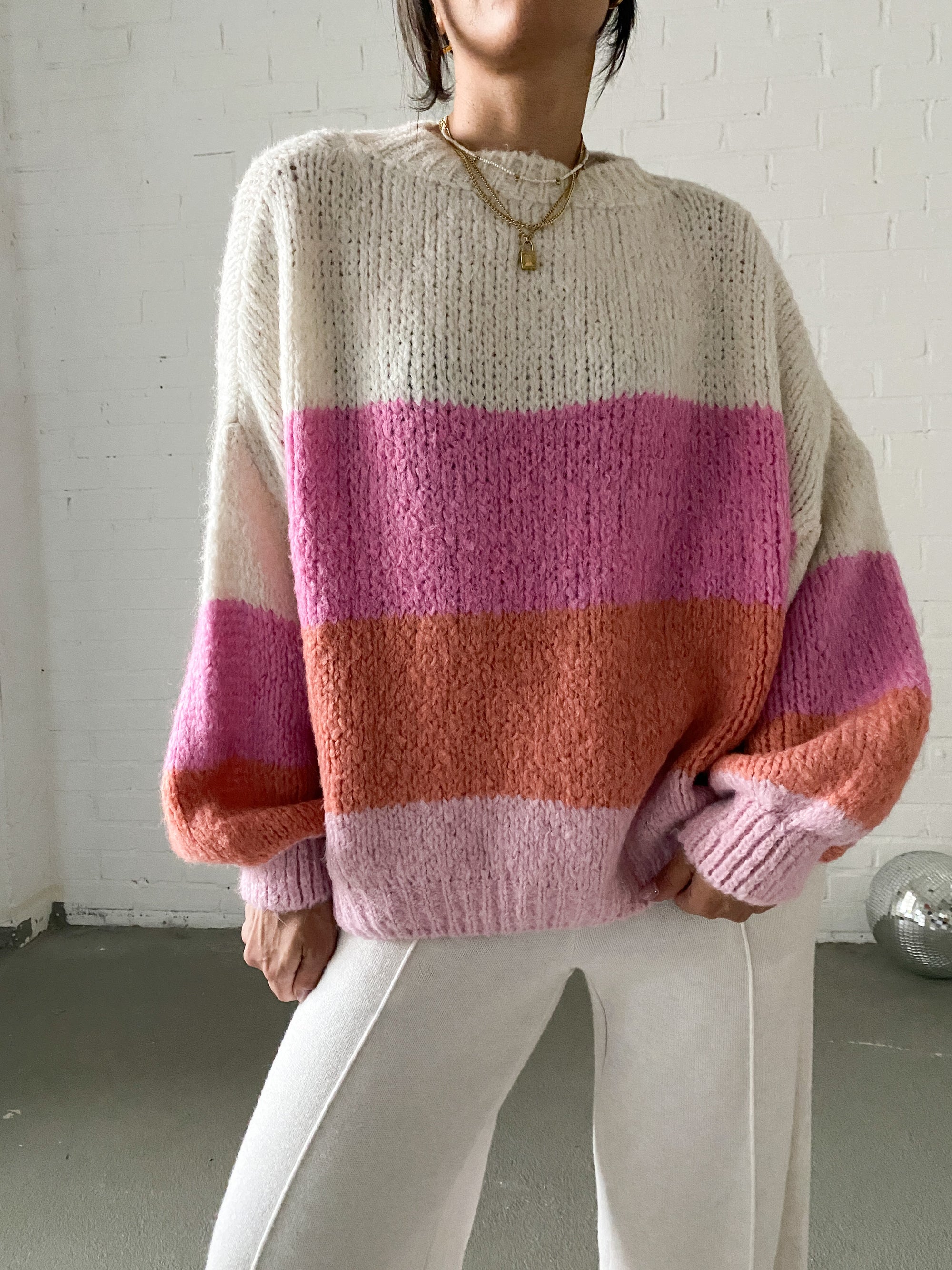 Colorful Stripes Pullover