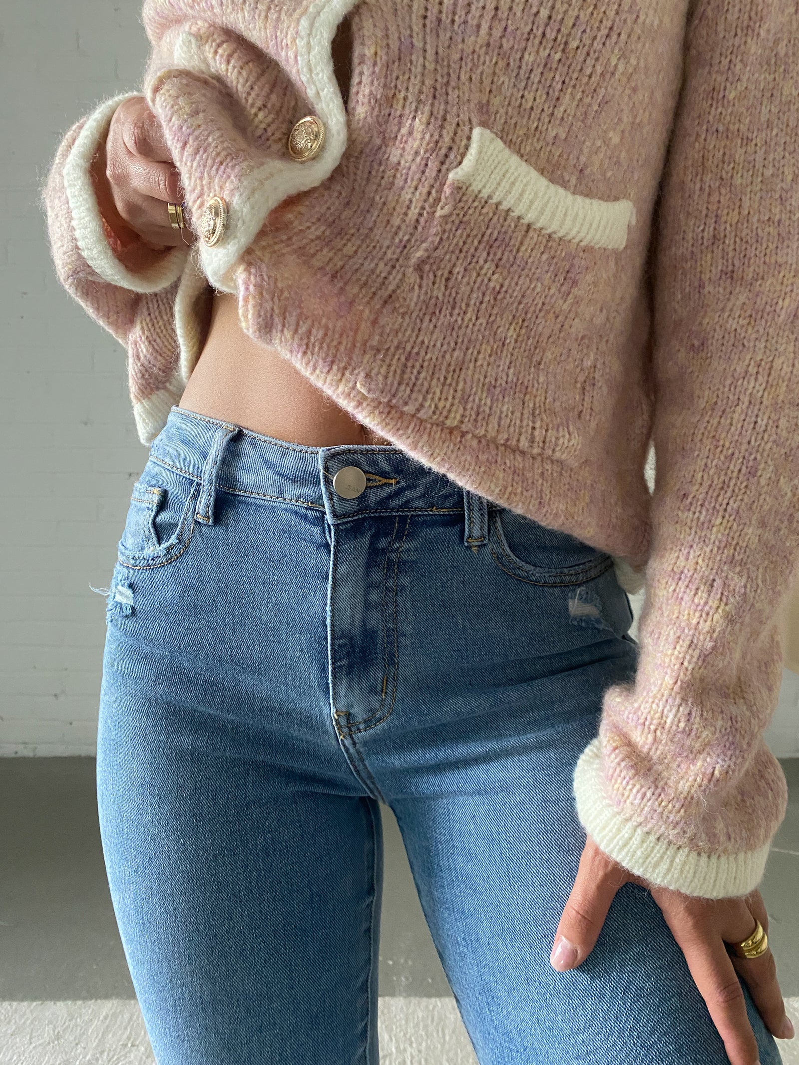 Skinny Distressed Jeans