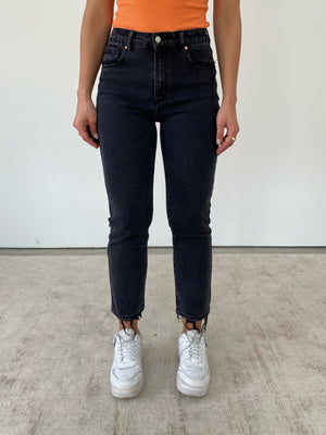 Dark Distressed Jeans