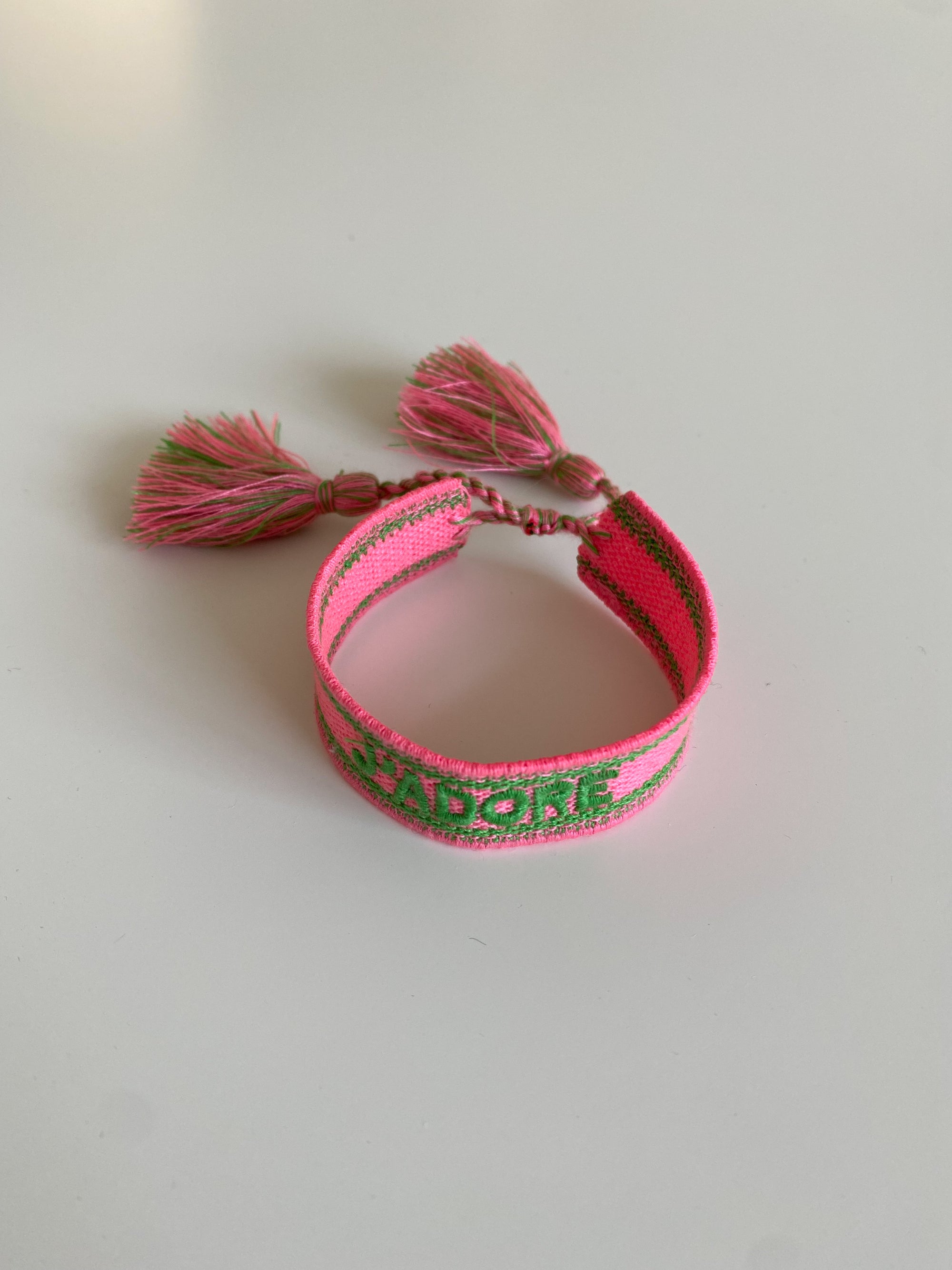 Adore Armband, pink/grün