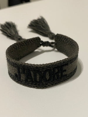 Adore Armband, grau/schwarz